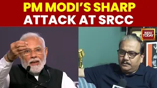 PM Modi At SRCC: ‘Dimaagi Naxal’ & ‘Naraz Fufa’ Remarks Trigger Political War | India Today