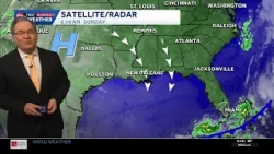 Breezy conditions with a warming trend next week