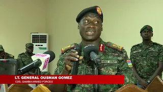 GAF CDS VISITS TROOPS IN THE WEST COAST REGION