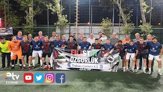 THEY DEDICATED THE VICTORY TO PALESTINIAN CHILDREN