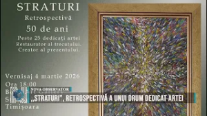 ,,Straturi”, retrospectivă a unui drum dedicat artei