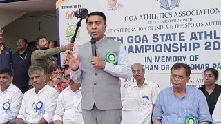 Goan Reporter: Inaugural of 57th GOA State Athletic Championship 2026 at Atal Stadium, St Cruz.