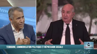 Tebboune, communication politique et répression sociale