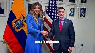 Ecuador strengthens alliances and international cooperation.