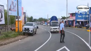 Managua City Hall opens the northbound lane of Pista Solidaridad