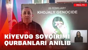 Kiyevdə soyqırımı qurbanları anılıb