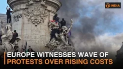 Europe witnesses wave of protests over rising costs