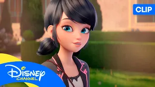 LAS AVENTURAS DE LADYBUG: Marinette y Adrien... ¿pillados? 👀 | @disneychannelES