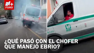 What is known about the IMSS ambulance accident in Azcapotzalco, Mexico City