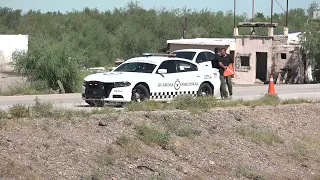 Driver injured after semi-truck overturns on the Hermosillo-Guaymas highway