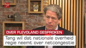 Tang: 'Nationale overheid moet regie nemen over stroomnet' | Omroep Flevoland