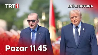 #EnineBoyuna, canlı yayınla her pazar saat 11.45’te TRT 1’de. 📺