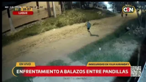 Enfrentamiento a balazos entre pandillas