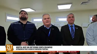 San José Base Hospital in Osorno has new facilities for its Pediatric Emergency Unit