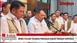 Coordinating Minister for Political and Security Affairs emphasizes law enforcement against corpo...