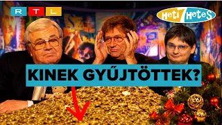 A Heti Hetes stúdiójába másfél tonna egyforintos érkezett karácsonyra | 4. évad 17. rész