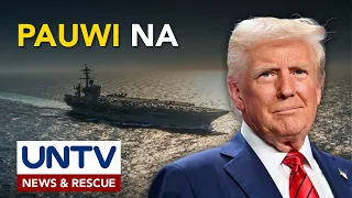 Trump, kinumpirmang pauwi na ang USS Abraham Lincoln; deployment, ‘di pa umano sapat