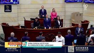 Iván Cepeda’s Vote for Honorio Henríquez Sparks Surprise in Congress