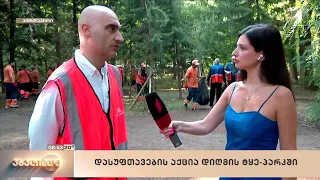 დასუფთავების აქცია დიღმის ტყე-პარკში