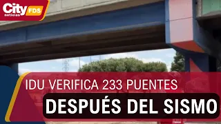 IDU rules out damage to Bogotá bridges following earthquake inspection | CityTv