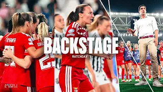 Backstage MD1 | Juventus 1-2 SL Benfica | UWCL