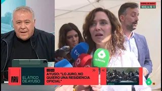 La reacción de Ferreras a las declaraciones de Ayuso sobre el ático: "Alucinante" - Al Rojo Vivo