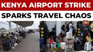 Kenya Airport Strike Chaos: Flights Delayed as Thousands Stranded in Nairobi | #kenyanews
