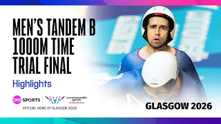 WHAT A WIN! 👏 | Cycling Men's Tandem B 1000m Time Trial Final | Glasgow 2026 Commonwealth Games