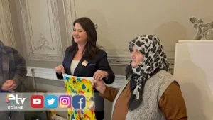 BAŞKAN GENCAN KONAK EDİRNE’DE HUZUREVİ SAKİNLERİYLE BULUŞTU