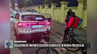 E-scooter and bicycle riders under the radar of local police