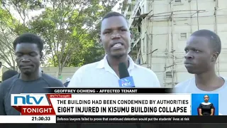 Eight injured in Kisumu building collapse blame owner