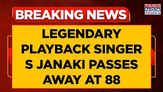 Legendary Playback Singer S Janaki Passes Away At 88, End Of An Era In Indian Music