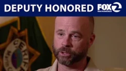 Marin sheriff's deputy gets medal for saving woman trapped in flooded car | KTVU
