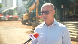 UREĐENJE PLATOA ISPRED UNTZ U TUZLI I OBLIŽNJEG PARKINGA