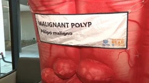 St. Mark's Hospital hosts display raising awareness for colon cancer detection