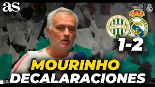 MOURINHO ANALYZES REAL MADRID's victory in the friendly against Ferencváros