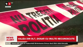 DESCOPERIRE MACABRĂ în râul OLT. ANCHETĂ de omor. Cadavrul unei femei într-o valiză