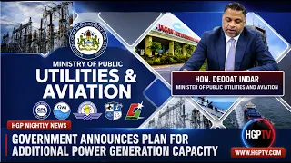 Government Announces Plan For Additional Power Generation Capacity