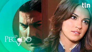 Rodolfo close to discovering Justina's infidelity | Mi Pecado Episode 18 (Part 2) | tlnovelas