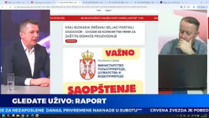 RAPORT 20. 2. 2026. Gost Dejan Kovačević, tokom emisije stigle sjajne vesti za stočare