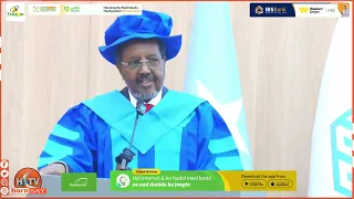 "Somaliya Waa God aan salkiisa lagaadhayn in nala yidhaahdo sax ma'aha"Madaxweyne Xasan Sheekh