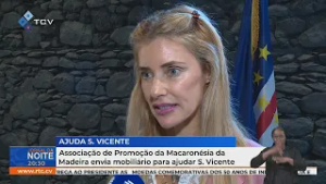Associação de Promoção da Macaronésia da Madeira envia mobiliário para ajudar S. Vicente