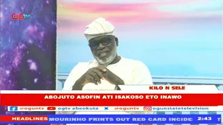 Kilo N Sele | Abojuto Asofin Ati Isakoso Eto Inawo