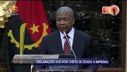 President João Lourenço receives Namibian President Netumbo Nandi-Ndaitwah in audience.