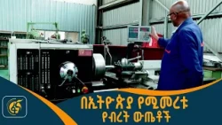 በኢትዮጵያ የሚመረቱ የብረት ውጤቶች