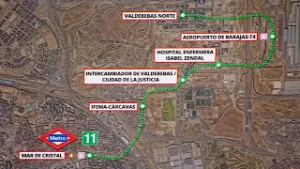 Aprobado el trazado definitivo de Línea 11 de Metro de Madrid en su tramo norte