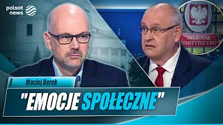 "Security threat." Berek on Święczkowski's actions