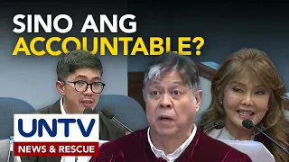 Ilang senator-judges, kinuwestiyon kung sino ang accountable officer sa confidential funds