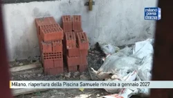 Samuele swimming pool, reopening postponed to January 2027