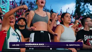 𝗡𝗔𝗝𝗔𝗩𝗔 Košarka 3x3 | Marseilles | 📅 5. srpnja